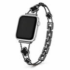 FloraTie Clover Crystal Bracelet Band Compatible with Apple Watch