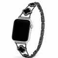 FloraTie Mother-of-Pearl-Effect Clover Bracelet Band Compatible with Apple Watch