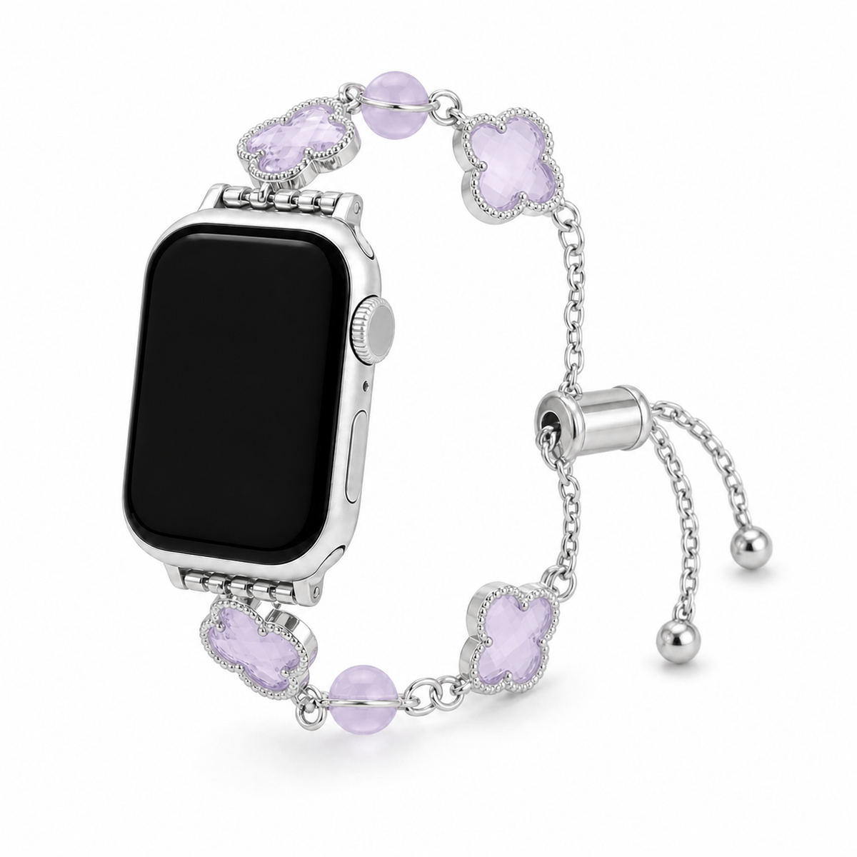 FloraTie Decorative Motif Bracelet Band Compatible with Apple Watch