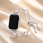 FloraTie Decorative Motif Bracelet Band Compatible with Apple Watch