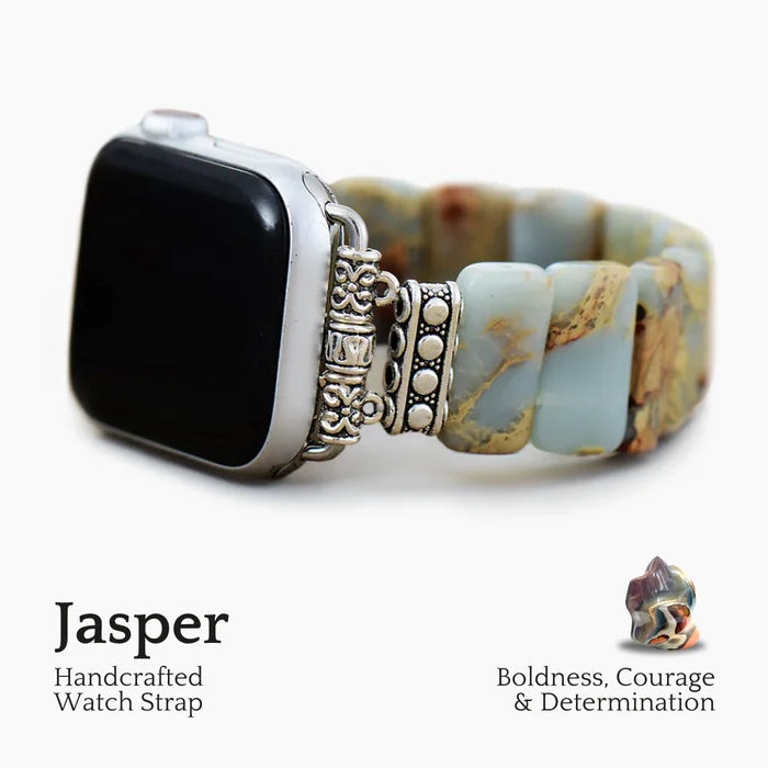 Cinturino elastico Earth Tibetan Jasper per Apple Watch