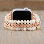 FloraTie Arrow Beaded Bracelet Band Compatible with Apple Watch