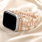 FloraTie Arrow Beaded Bracelet Band Compatible with Apple Watch