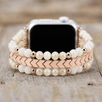 FloraTie Arrow Beaded Bracelet Band Compatible with Apple Watch