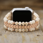 FloraTie Arrow Beaded Bracelet Band Compatible with Apple Watch