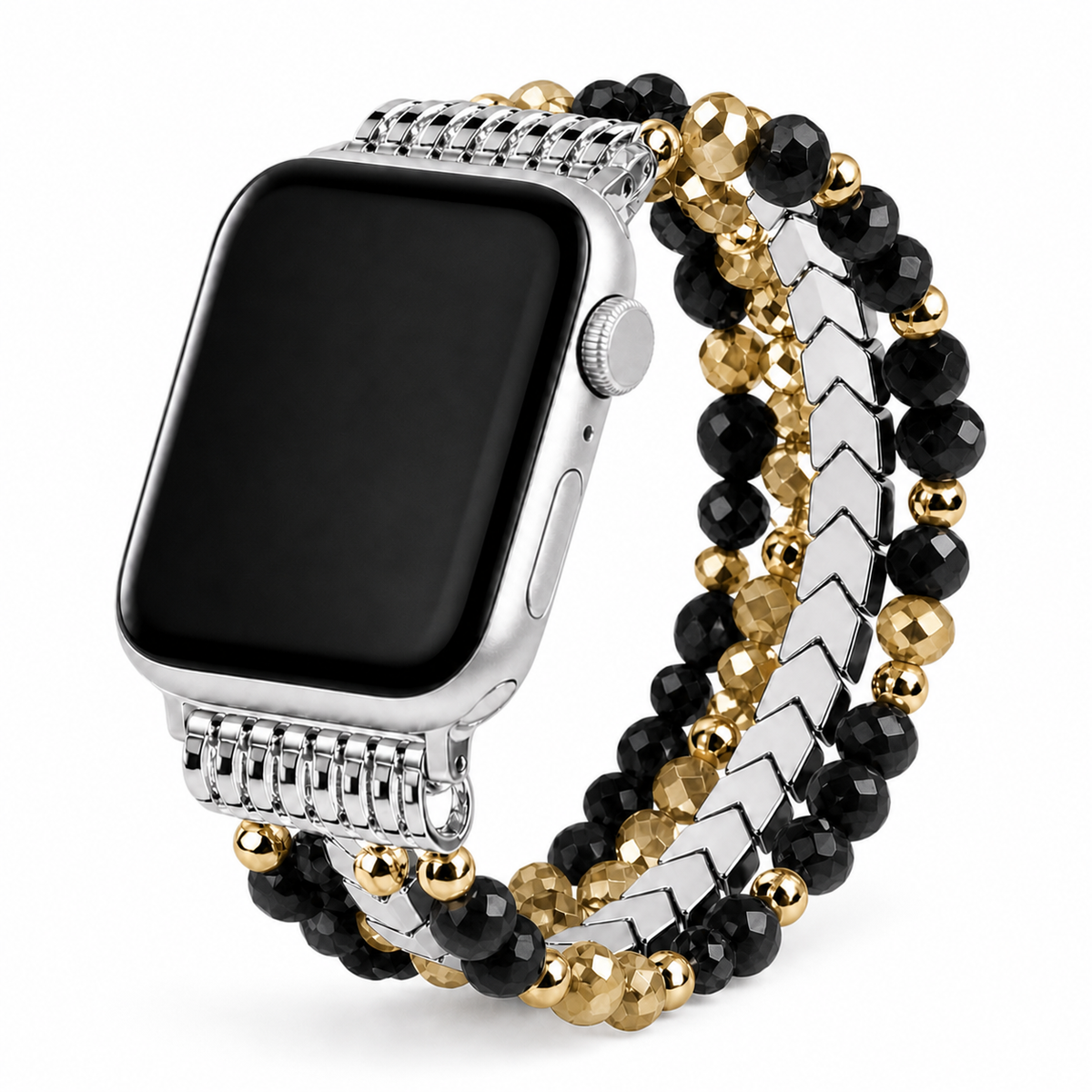 FloraTie Arrow Beaded Bracelet Band Compatible with Apple Watch