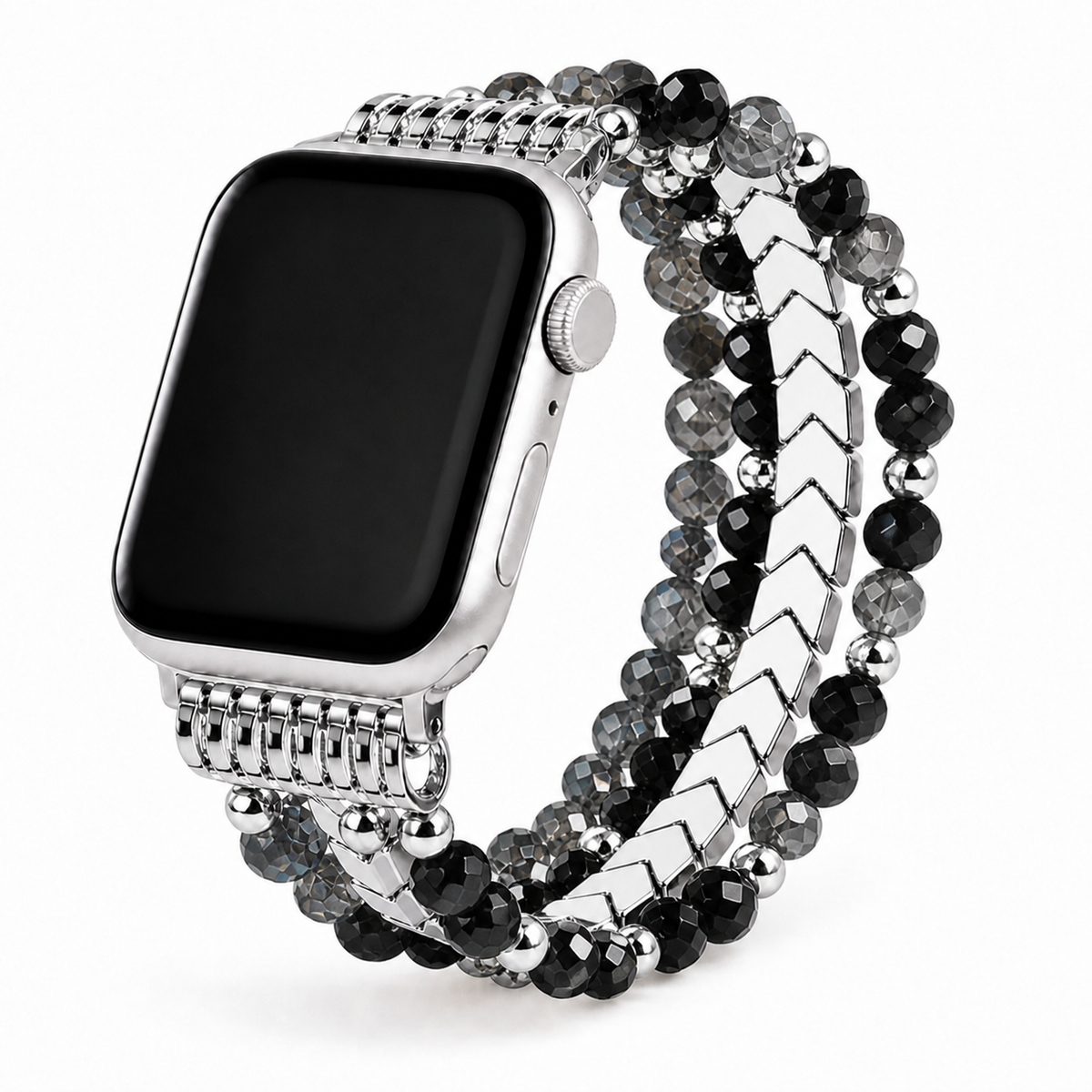 FloraTie Arrow Beaded Bracelet Band Compatible with Apple Watch