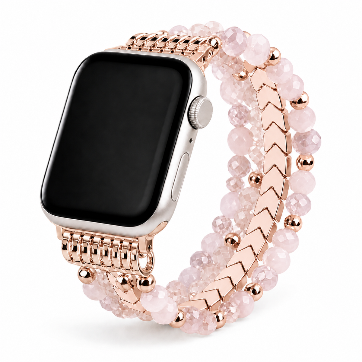 FloraTie Arrow Beaded Bracelet Band Compatible with Apple Watch