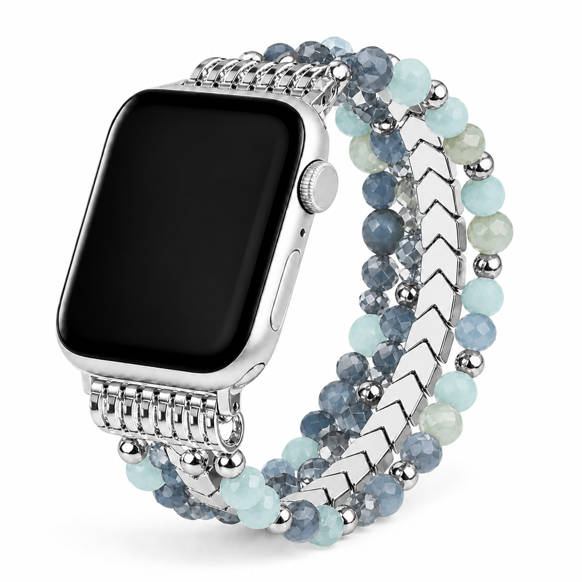 FloraTie Arrow Beaded Bracelet Band Compatible with Apple Watch