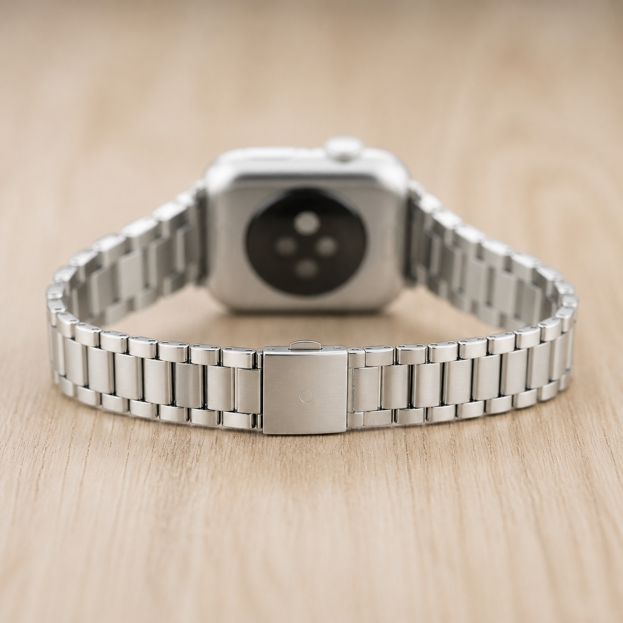 FloraTie Slim Stainless Steel Band Compatible with Apple Watch