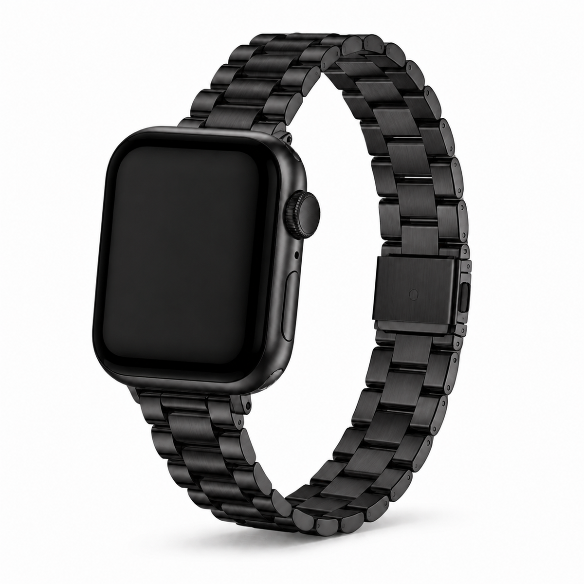 FloraTie Slim Stainless Steel Band Compatible with Apple Watch
