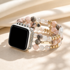 FloraTie Bohemian Beaded Bracelet Band Compatible with Apple Watch
