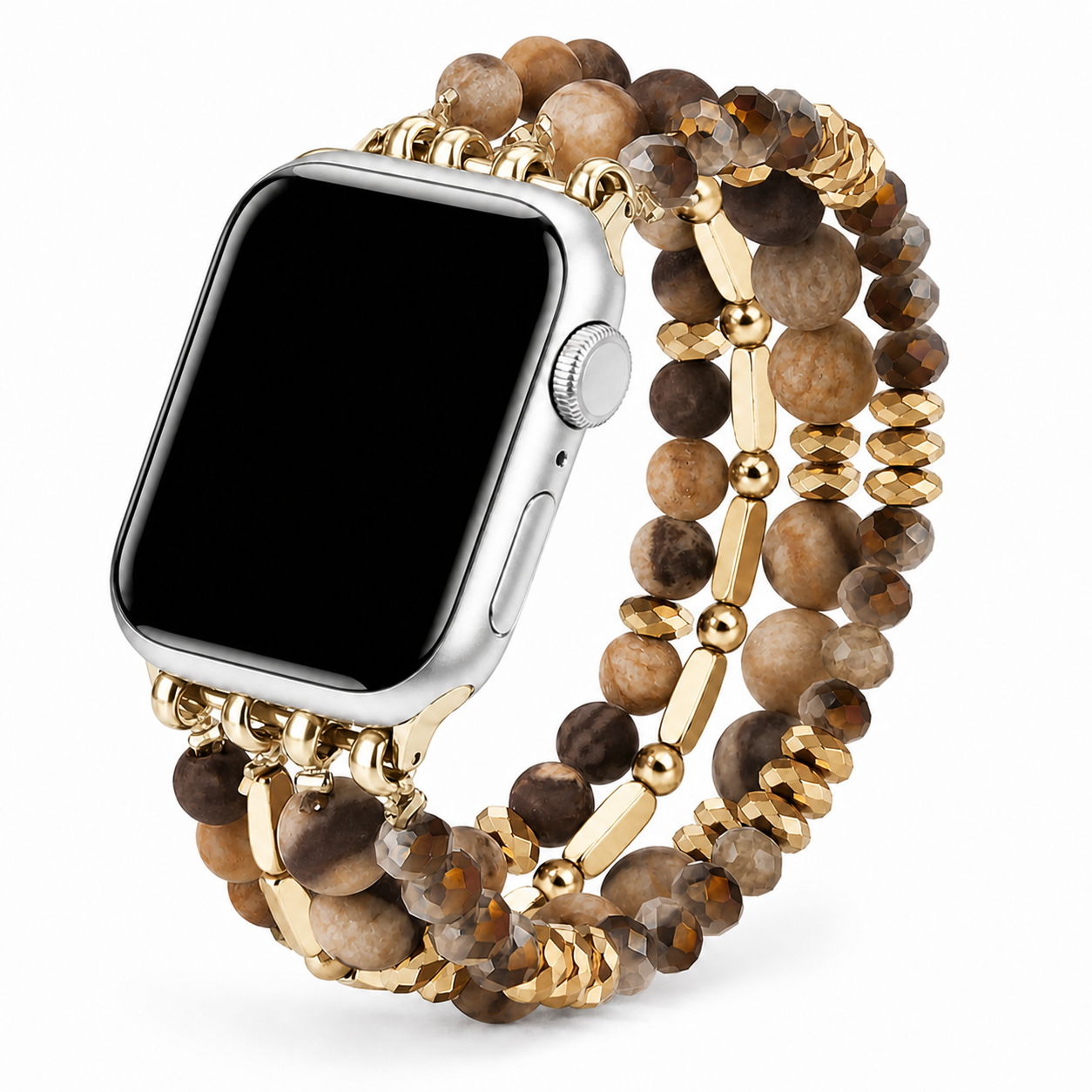FloraTie Bohemian Beaded Bracelet Band Compatible with Apple Watch