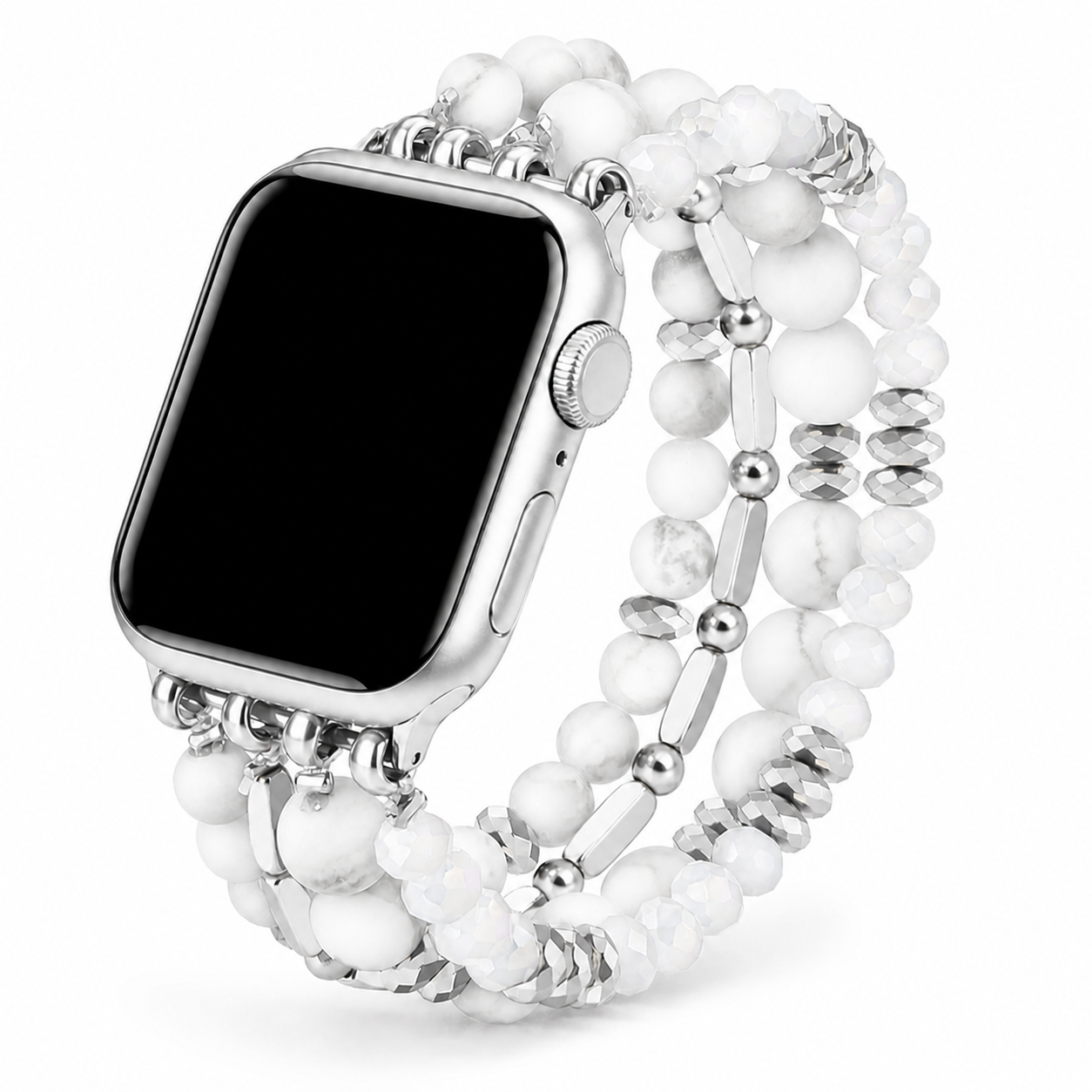 FloraTie Bohemian Beaded Bracelet Band Compatible with Apple Watch