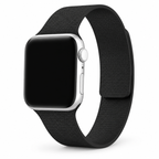 FloraTie Litchi-Grain Magnetic Silicone Band Compatible with Apple Watch