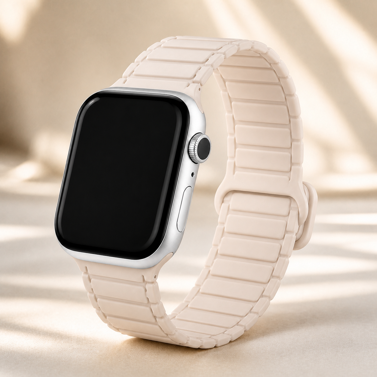 FloraTie Utility Magnetic Silicone Loop Compatible with Apple Watch