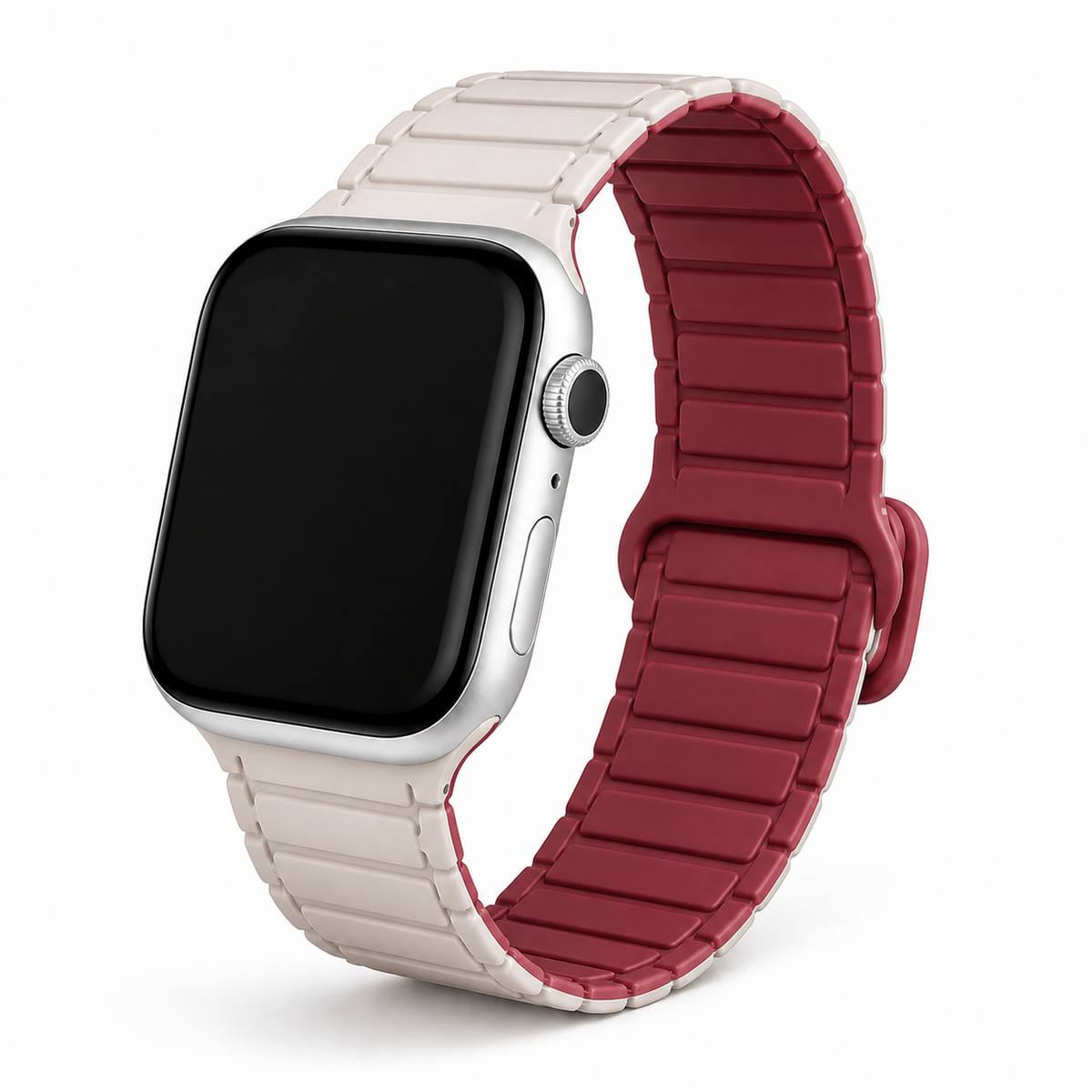 FloraTie Utility Magnetic Silicone Loop Compatible with Apple Watch