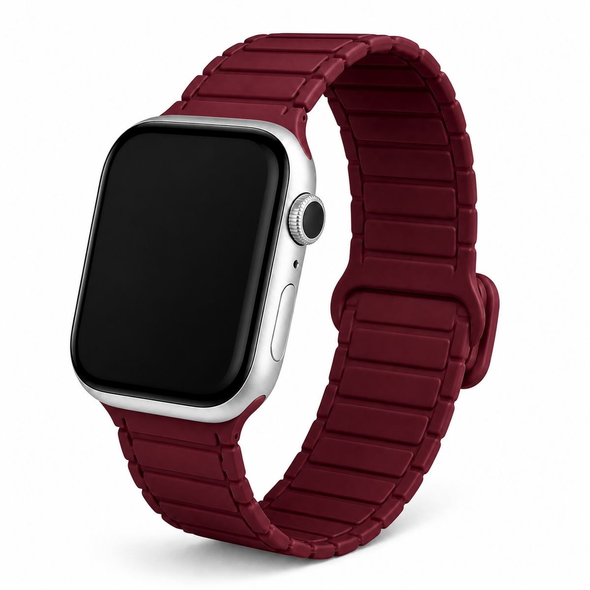 FloraTie Utility Magnetic Silicone Loop Compatible with Apple Watch