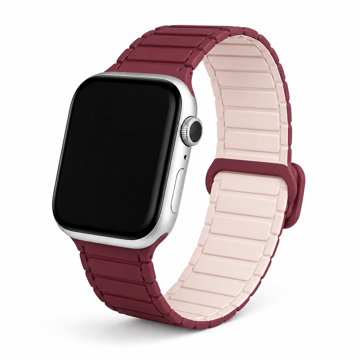 FloraTie Utility Magnetic Silicone Loop Compatible with Apple Watch