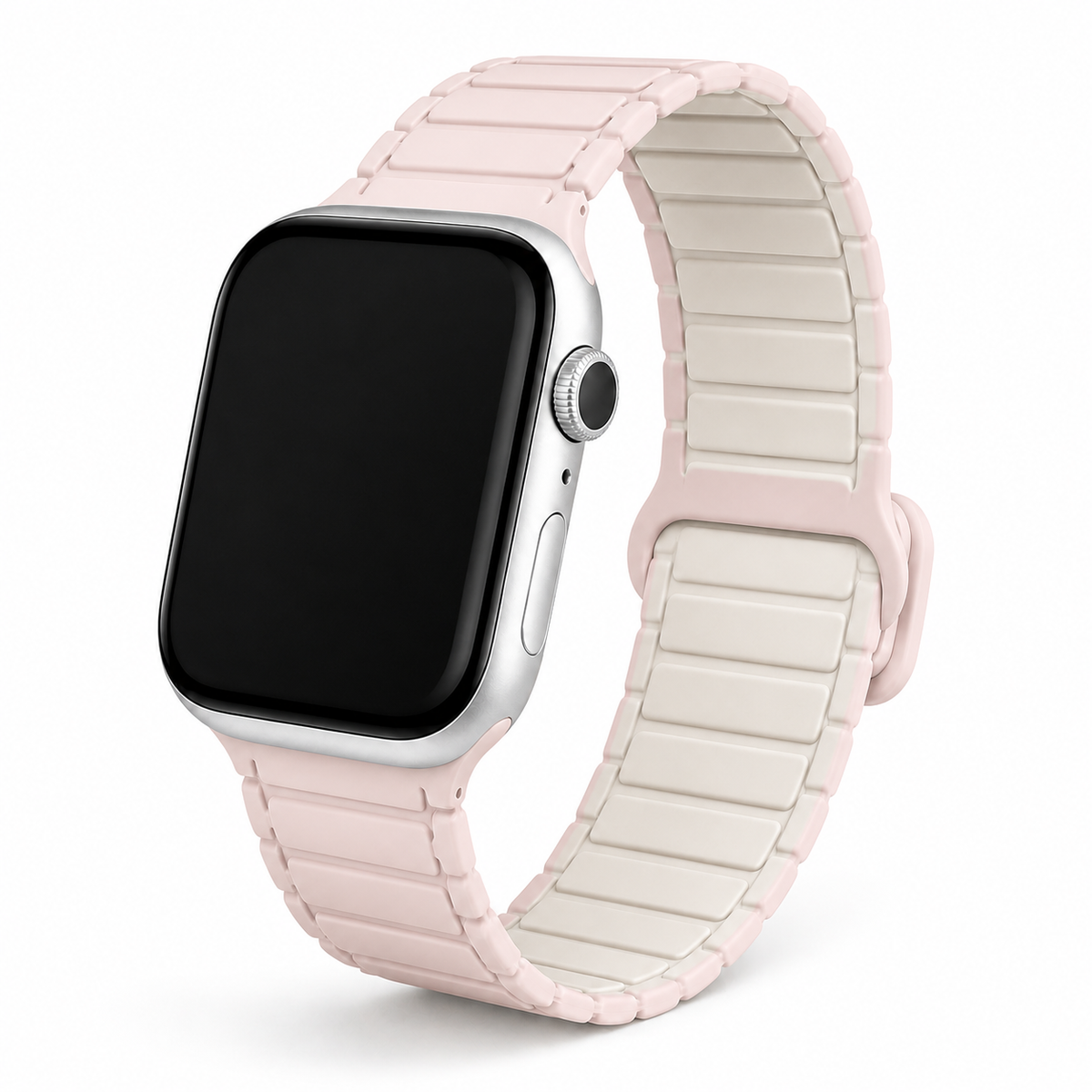 FloraTie Utility Magnetic Silicone Loop Compatible with Apple Watch