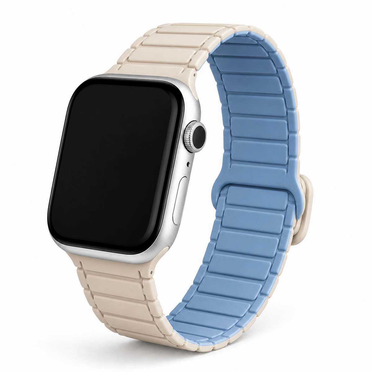 FloraTie Utility Magnetic Silicone Loop Compatible with Apple Watch