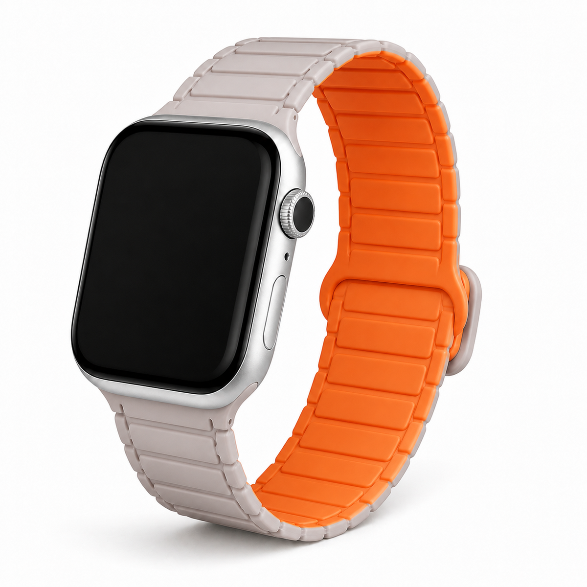 FloraTie Utility Magnetic Silicone Loop Compatible with Apple Watch